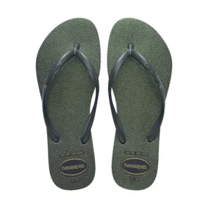 Havaianas mujer. Slim gloss olive